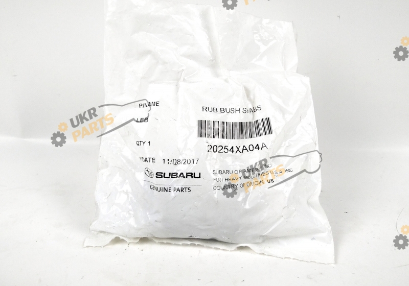 RUB BUSH SH ABS SUBARU 20254XA04A RUB BUSH SH ABS SUBARU 20254XA04A