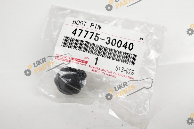 BOOT, PIN Toyota/Lexus 4777530040 BOOT, PIN Toyota/Lexus 4777530040