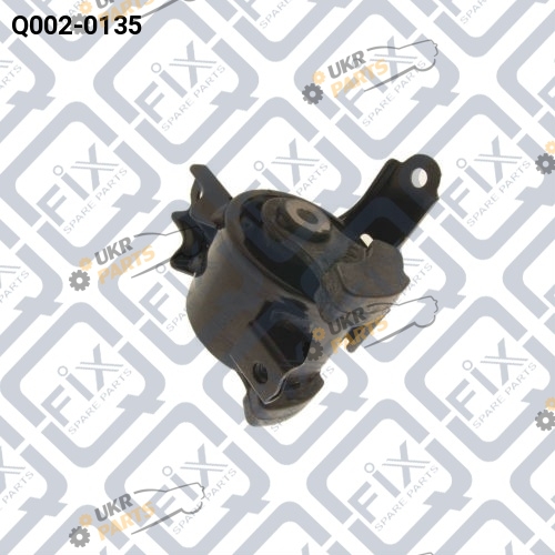 Подушка двигателя Q-FIX Q002-0135