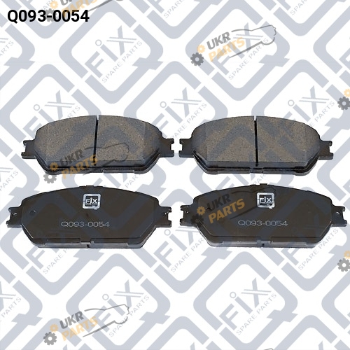 Тормозные колодки Q-FIX Q093-0054