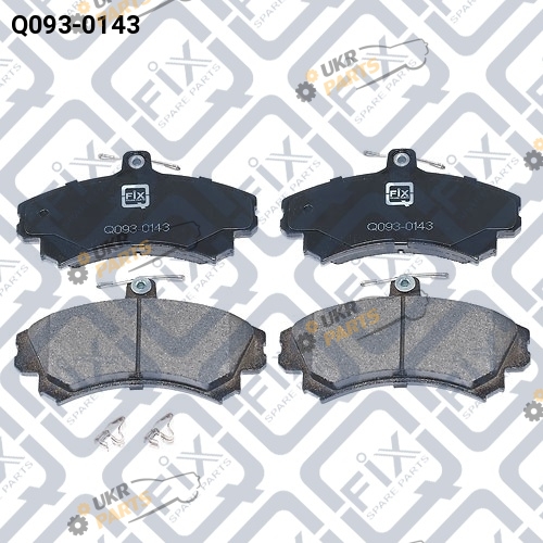 Тормозные колодки Q-FIX Q093-0143