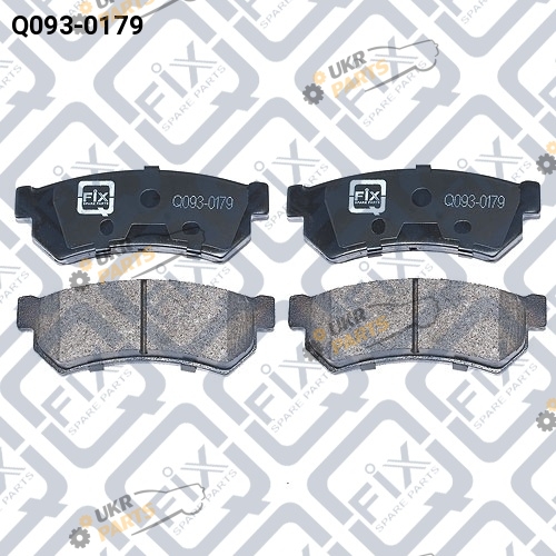 Тормозные колодки Q-FIX Q093-0179