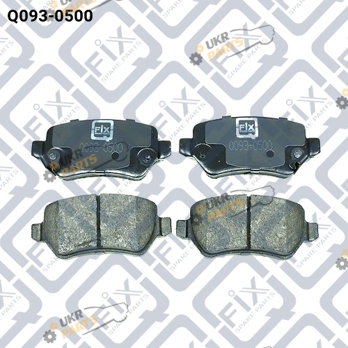 Тормозные колодки Q-FIX Q093-0500