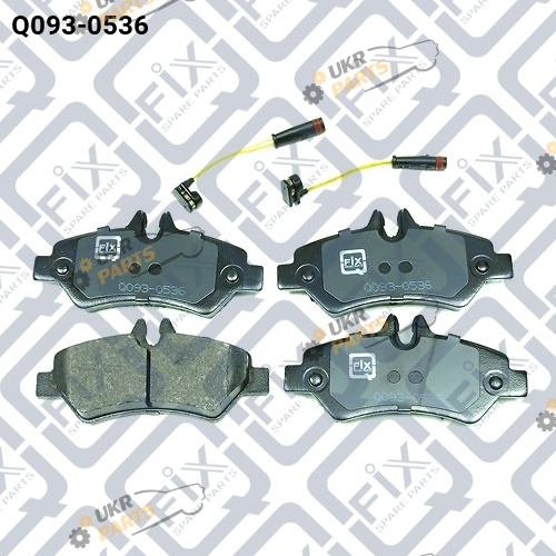 Тормозные колодки Q-FIX Q093-0536