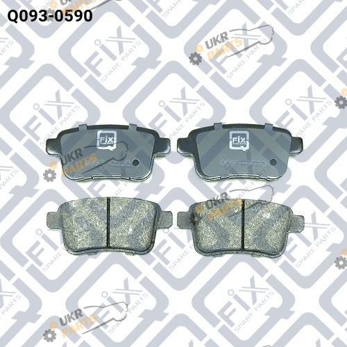 Тормозные колодки Q-FIX Q093-0590