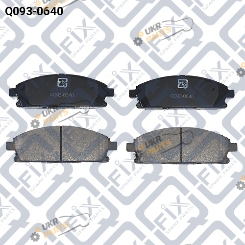 Тормозные колодки Q-FIX Q093-0640