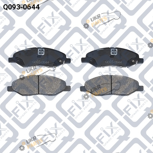 Тормозные колодки Q-FIX Q093-0644
