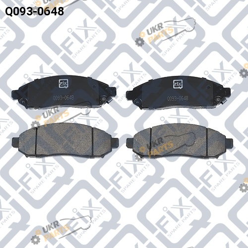 Тормозные колодки Q-FIX Q093-0648