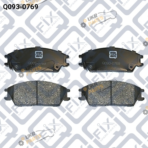 Тормозные колодки Q-FIX Q093-0769