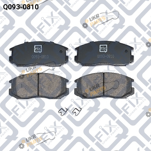 Тормозные колодки Q-FIX Q093-0810