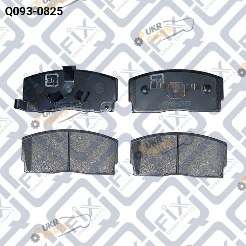 Тормозные колодки Q-FIX Q093-0825