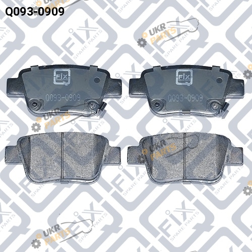 Тормозные колодки Q-FIX Q093-0909