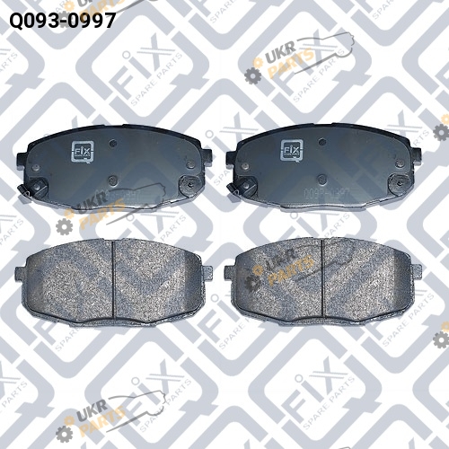 Тормозные колодки Q-FIX Q093-0997