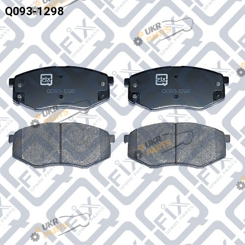 Тормозные колодки Q-FIX Q093-1298