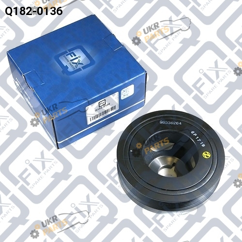 Шкив коленвала Q-FIX Q182-0136 Шкив коленвала Q-FIX Q182-0136