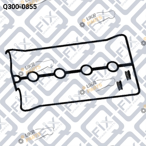 Прокладка клапанной крышки Q-FIX Q300-0855