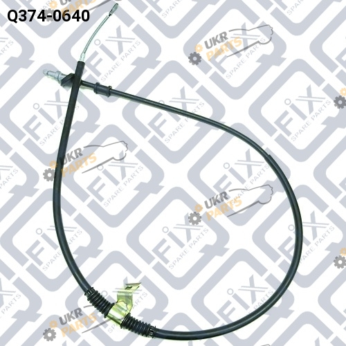 Трос ручного тормоза Q-FIX Q374-0640
