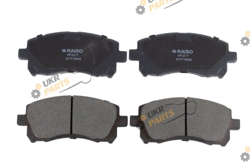 Тормозные колодки Raiso RP3217