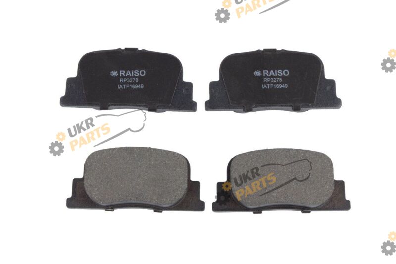 Тормозные колодки Raiso RP3278