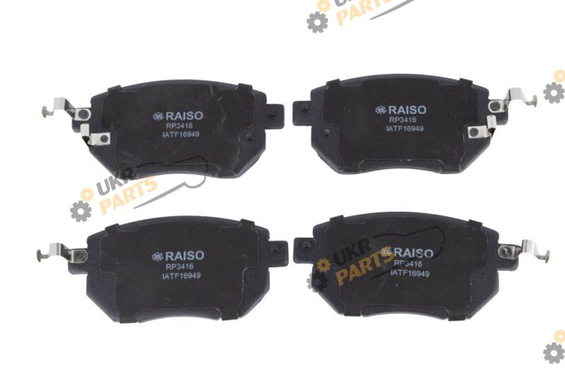 Тормозные колодки Raiso RP3416