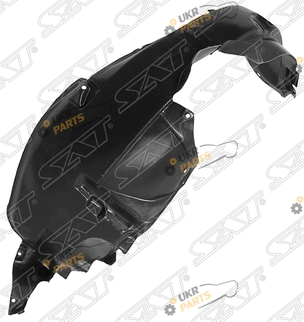 Подкрылок sat ST-KA81-016L-A1