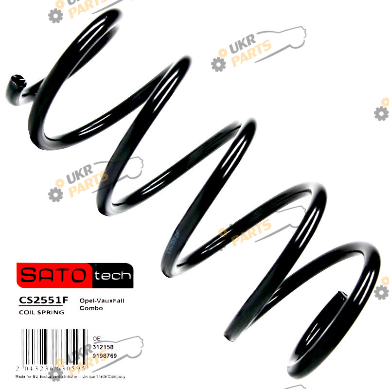 Пружина подвески Sato CS2551F