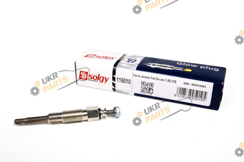 Свеча накаливания SOLGY 116010