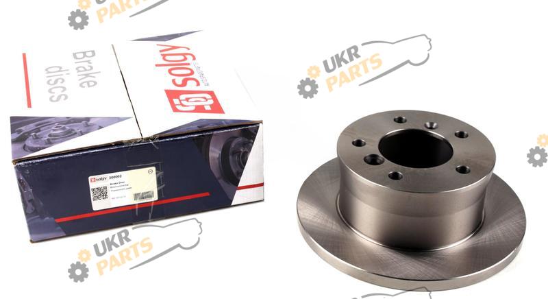 Тормозной диск SOLGY 208002