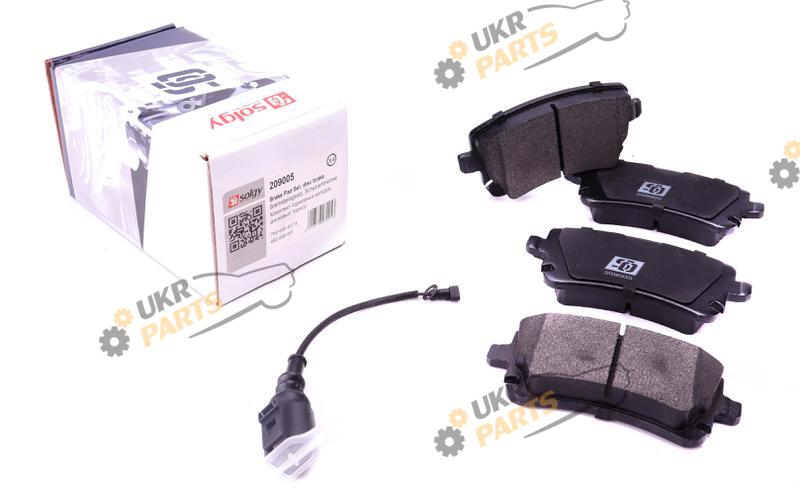 Тормозные колодки SOLGY 209005