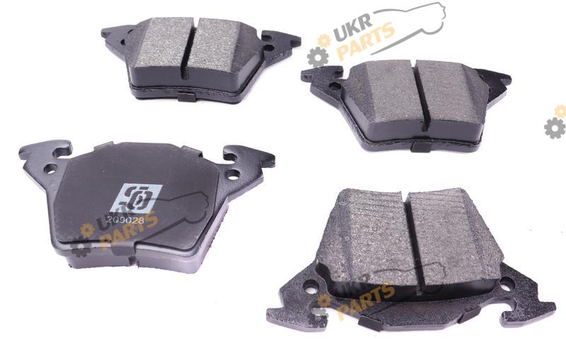 Тормозные колодки SOLGY 209028