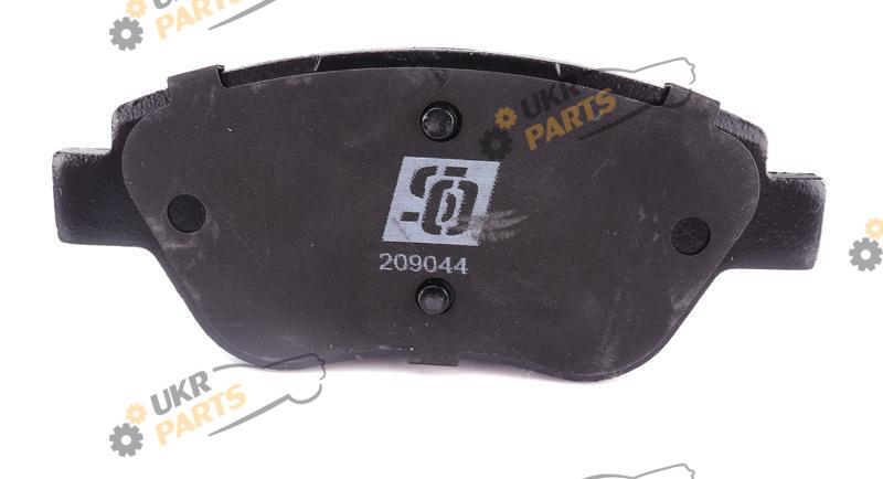 Тормозные колодки SOLGY 209044 Тормозные колодки SOLGY 209044