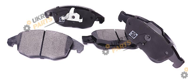 Тормозные колодки SOLGY 209045