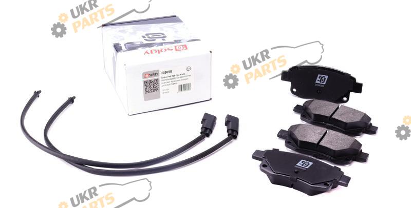 Тормозные колодки SOLGY 209050