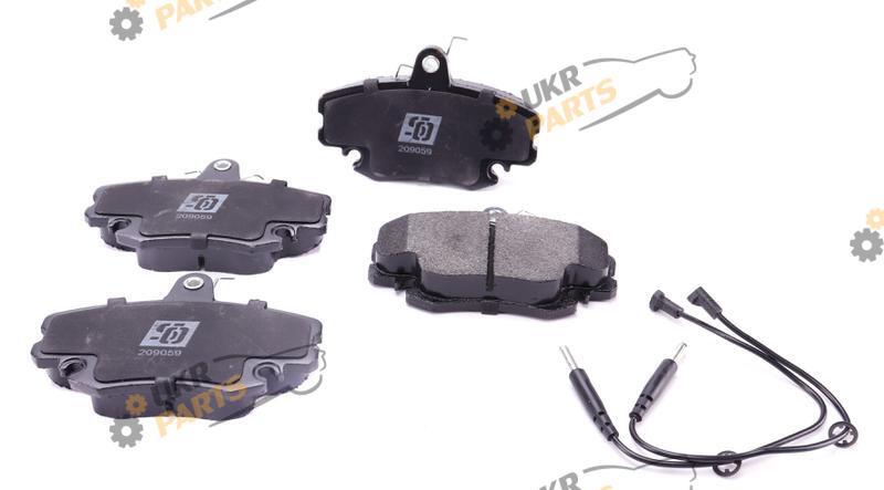 Тормозные колодки SOLGY 209059