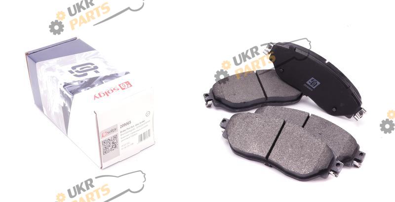 Тормозные колодки SOLGY 209065 Тормозные колодки SOLGY 209065