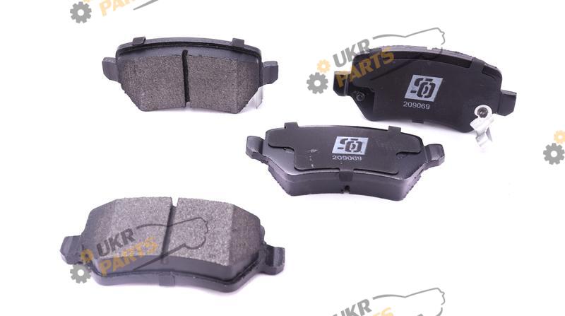 Тормозные колодки SOLGY 209069