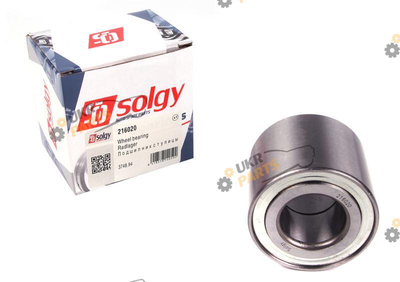 Подшипник ступицы SOLGY 216020 Подшипник ступицы SOLGY 216020