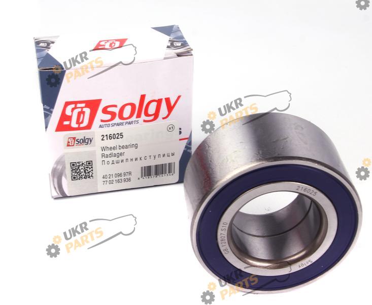 Подшипник ступицы SOLGY 216025 Подшипник ступицы SOLGY 216025