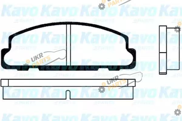 Тормозные колодки kavoparts BP-1501