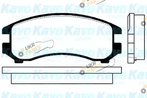 Тормозные колодки KAVO PARTS BP-6511