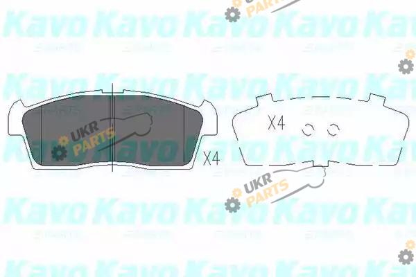 Тормозные колодки KAVO PARTS KBP-8521