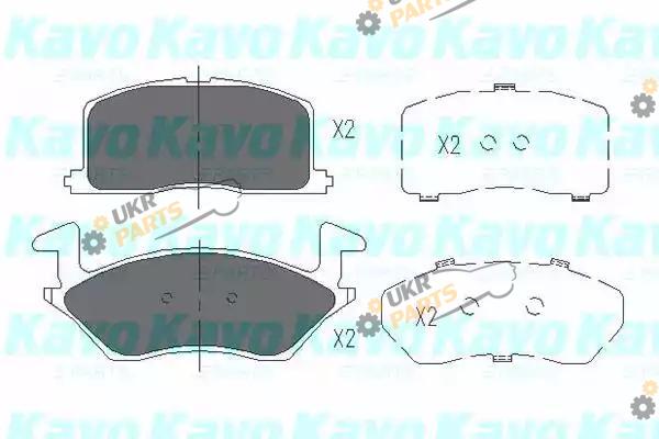 Тормозные колодки KAVO PARTS KBP-9003