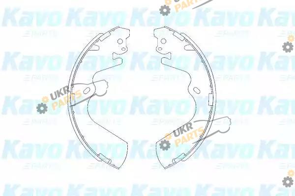 Тормозные колодки барабанные KAVO PARTS KBS-3403