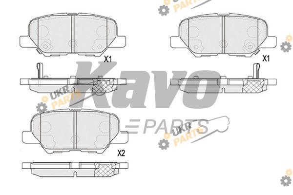 Тормозные колодки KAVO PARTS KBP-5551