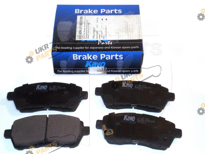 Тормозные колодки KAVO PARTS KBP-1514