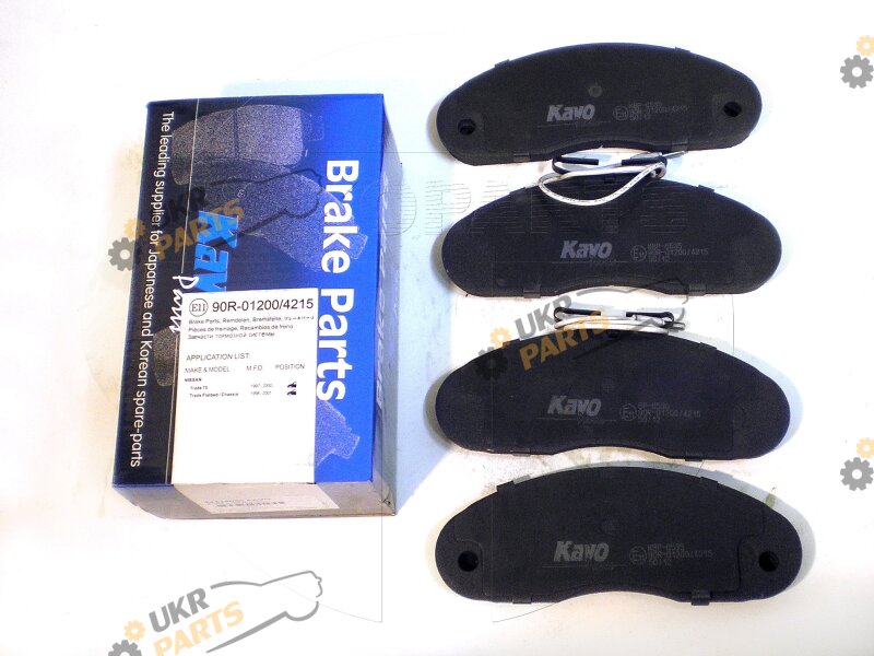 Тормозные колодки KAVO PARTS KBP-6535