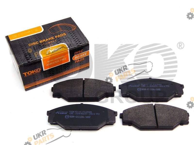 Тормозные колодки TOKO T2115047