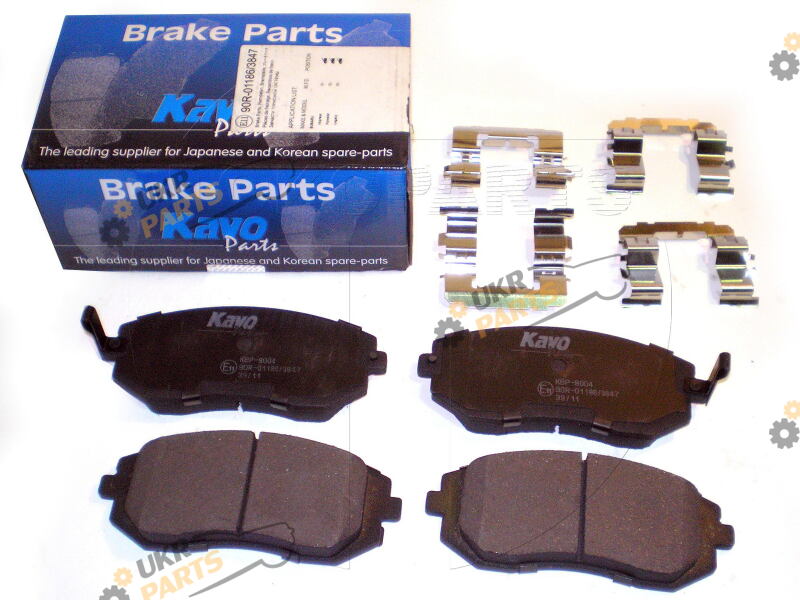 Тормозные колодки KAVO PARTS KBP-8004