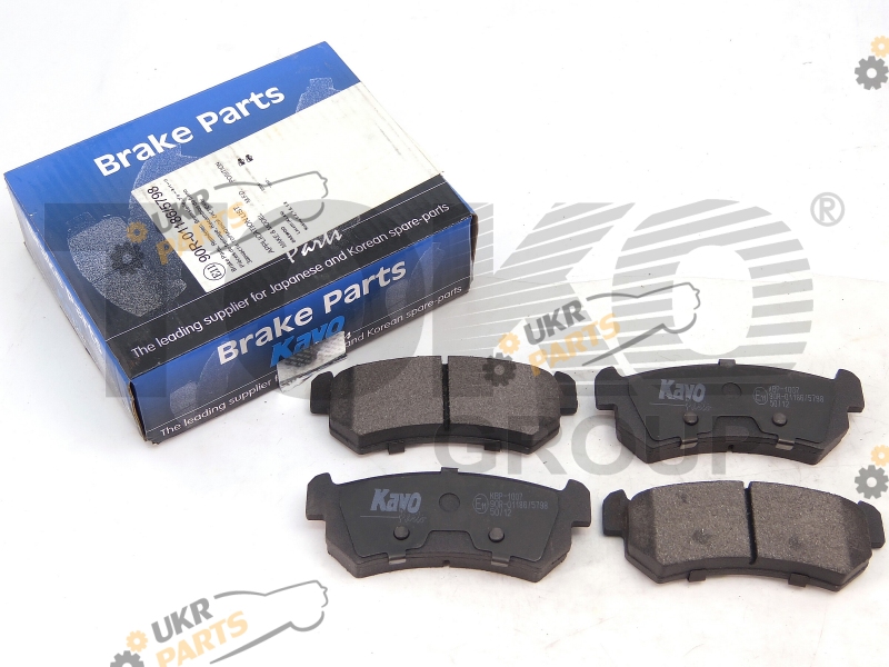 Тормозные колодки KAVO PARTS KBP-1007