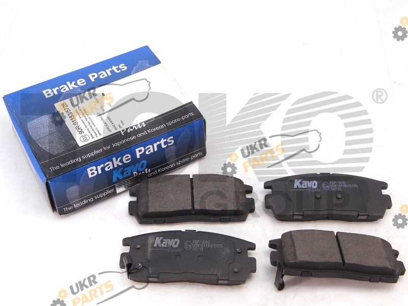 Тормозные колодки KAVO PARTS KBP-1010